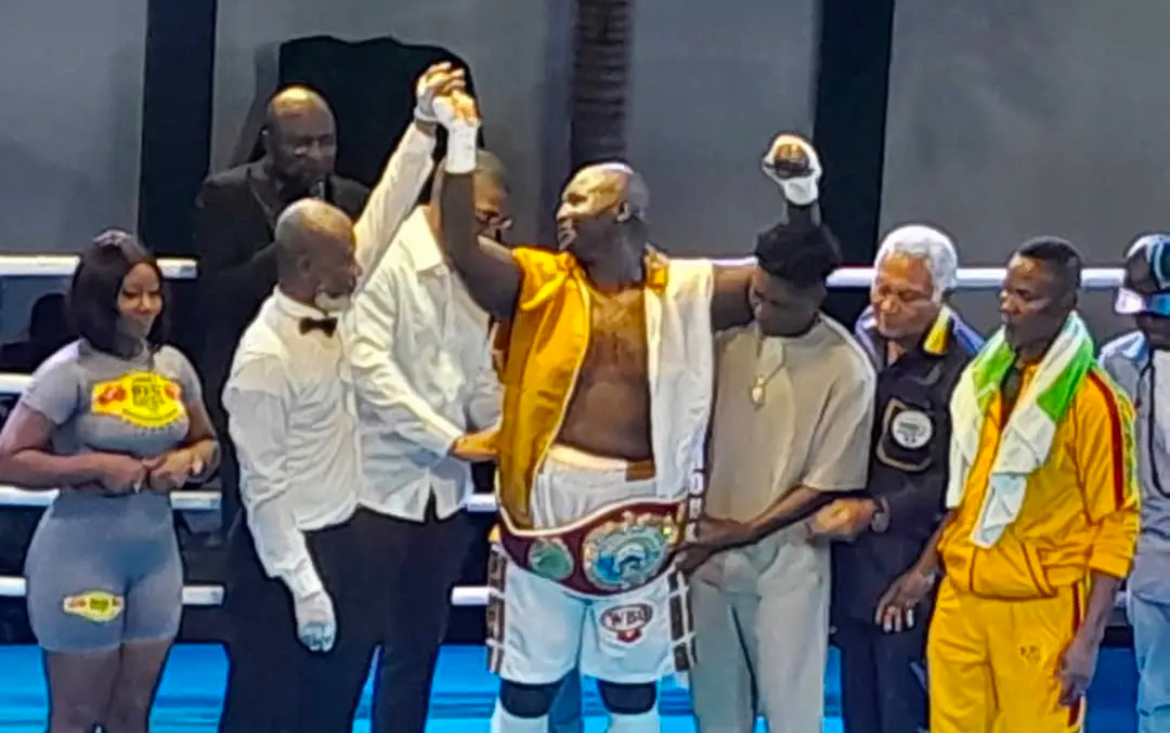 And Still, Osumanu ‘Saabo’ Haruna Retains WBO Africa Heavyweight Title