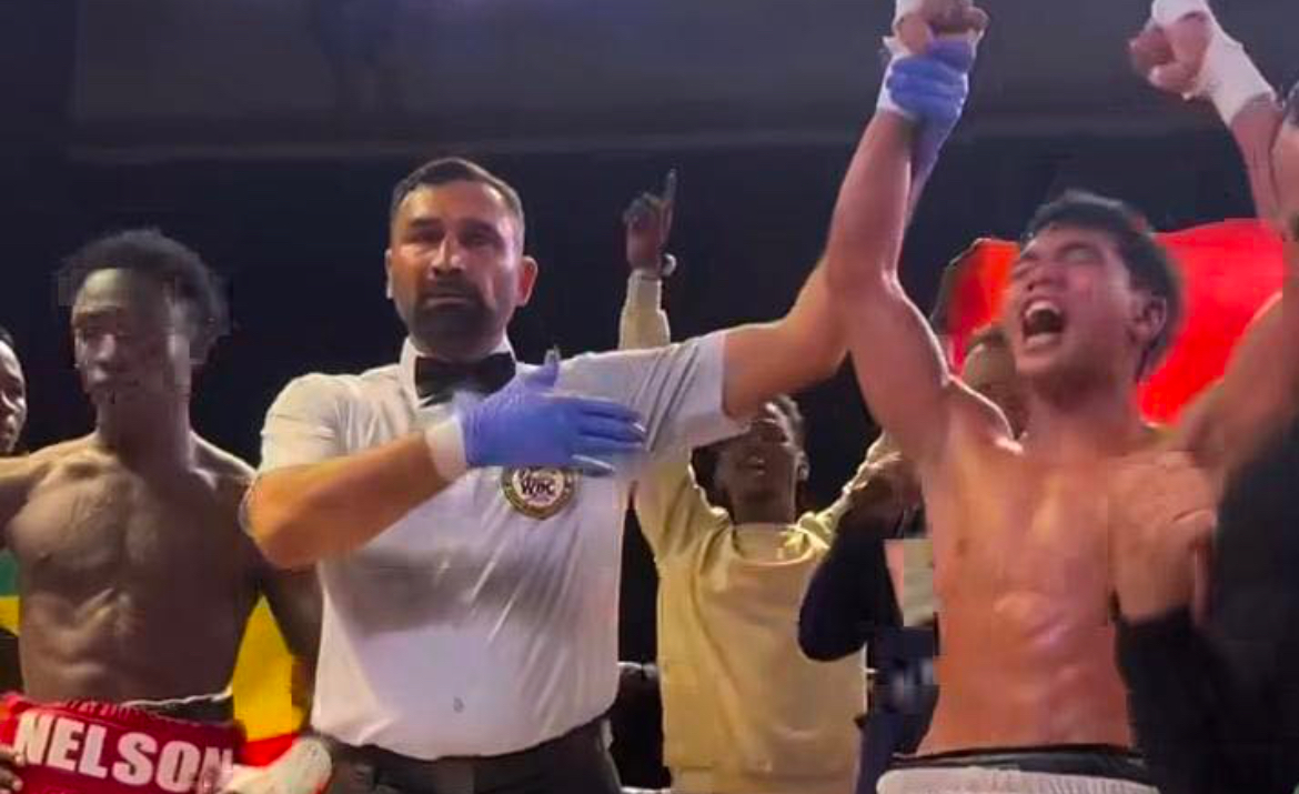 Michael Decardi Nelson loses WBC youth title to Laldinsanga Laldinsanga   