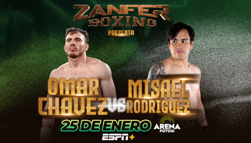 Omar Chavez will face unbeaten Olympian Misael Rodriguez in the 10-rounder