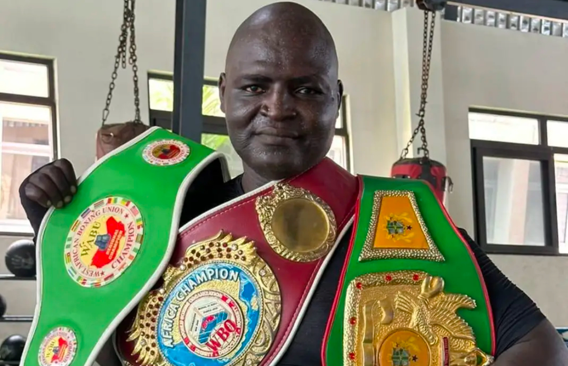 Osmanu ‘Saabo’ Haruna defends WBO Africa Heavyweight title against Idris Afinni of Nigeria