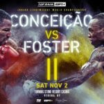 Robson Conceição will defend his WBC world title against O'Shaquie Foster