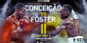 Robson Conceição will defend his WBC world title against O'Shaquie Foster