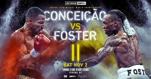 Robson Conceição will defend his WBC world title against O'Shaquie Foster