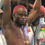 George Faho Mensah keeps his focus with important victory over Gabriel Aduko