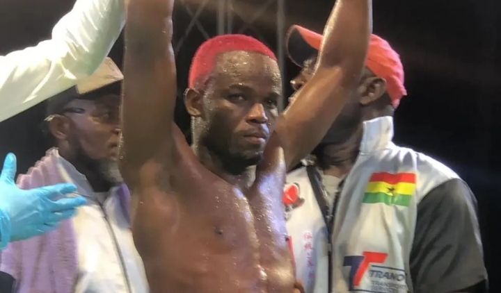 George Faho Mensah keeps his focus with important victory over Gabriel Aduko