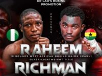 Ghana's Richman Ashelley meets Raheem ‘Baddo’ Animashaun of Nigeria