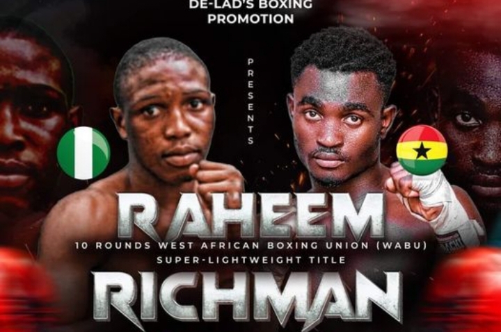 Ghana's Richman Ashelley meets Raheem ‘Baddo’ Animashaun of Nigeria