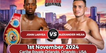 FIGHT PREVIEW AND ANALYSIS: JOHN LARYEA TO PROVE TOO "EXPENSIVE" AGAINST ALEXANDER MEJIA