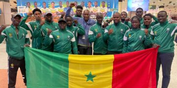 Team Senegal ready for the Elite Boxing Championships in Yaounde.