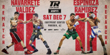 Emanuel "El Vaquero" Navarrete defends his WBO junior lightweight world