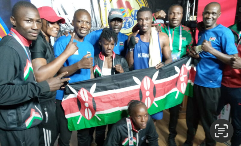 Kenya scooped one gold, two silver and five bronze medals to finish third overall