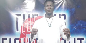 Coach Dr. Ofori Asare. Founder and CEO of the Wisdom Boxing Gym believes Haruna Mohammed will successfully retain his National Cruiserweight title against Jacob Dickson on November 23 at the Bukom Boxing Arena in the ‘Battle of the Beasts’.