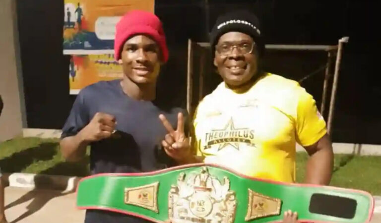 Theophilus Allotey Is Now Ghana National Super Flyweight Champ