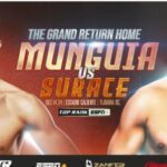 Jaime Munguia versus Bruno Surace  Confirmed for December 14 