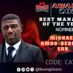 Friends and Associates are supporting Amoo-Bediako for the Manager of the Year award.