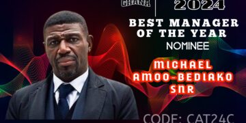 Friends and Associates are supporting Amoo-Bediako for the Manager of the Year award.