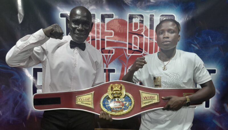 The New Women IBF Champion Abigail Quartey, promises more 