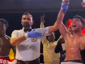 Michael Decardi Nelson loses WBC youth title to Laldinsanga Laldinsanga