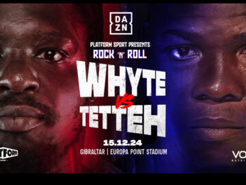 Dillian Whyte versus Ghana’s Ebenezer Tetteh official for December 15 on DAZN