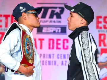 Three-division champion Emanuel Navarrete defends his WBO title against Oscar Valdez