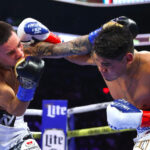 Emanuel Navarrete KOs Oscar Valdez to retain his WBO junior world title