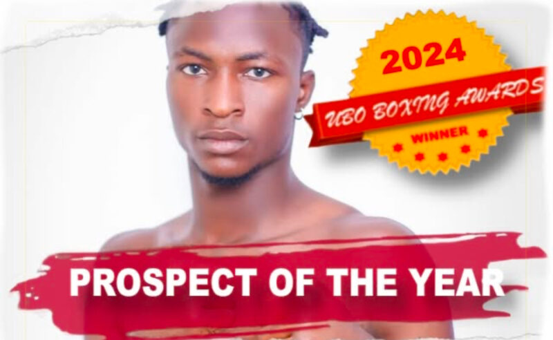 Universal Boxing Organization (UBO) names Joseph Commey As Prospect Of The Year 2024