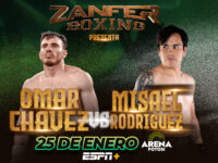 Omar Chavez will face unbeaten Olympian Misael Rodriguez in the 10-rounder