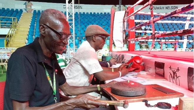 Edward Addo, the ace timekeeper of Ghana boxing, is demanding recognition and respect